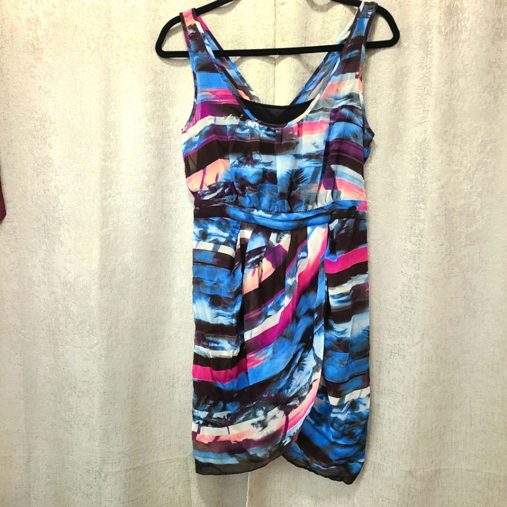 Guess Multicolor Sleeveless Dress Sz 8‎